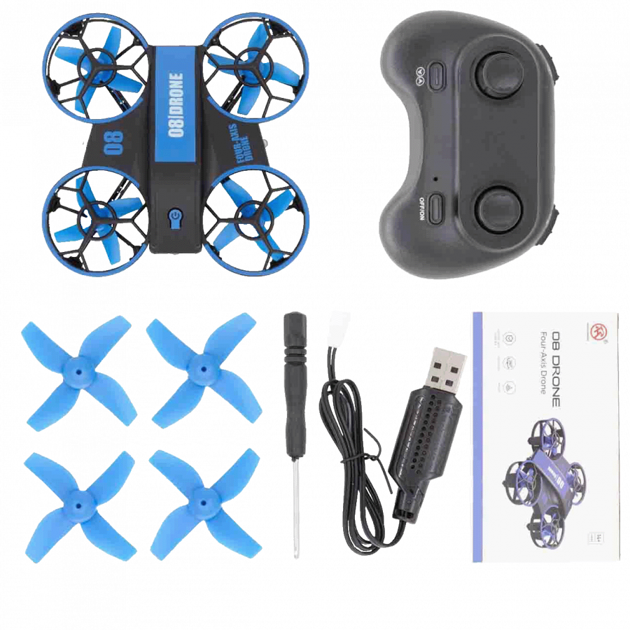 Квадрокоптер JJRC RH821 дрон із вбудованими захисними дугами
