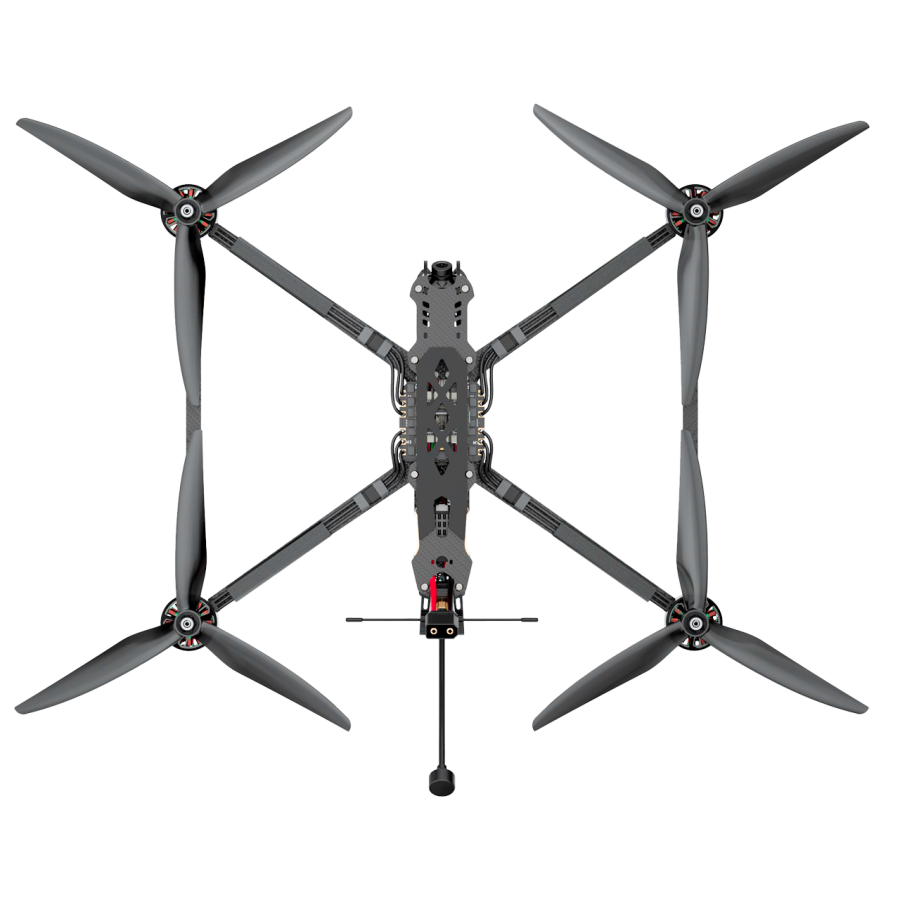 FPV дрон GEPRC MARK 4 LR10 - 10 дюймів 2.5W, ELRS 915 MHz