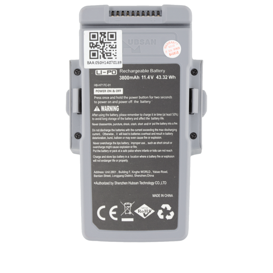 Акумулятор 3800mAh 11,4v для квадрокоптера Hubsan Ace Pro