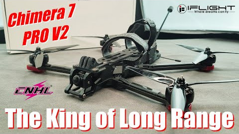FPV дрон Chimera 7 Pro V2 TBS 10 км VTX 2,5