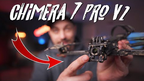 FPV дрон Chimera 7 Pro V2 TBS 10 км VTX 2,5