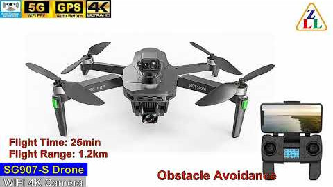 Квадрокоптер ZLL SG907s дрон c радаром препятствий