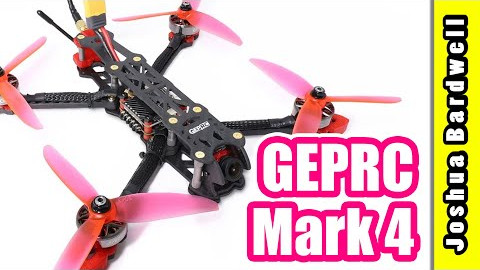 FPV дрон GEPRC MARK 4 VTX 1,6 ELRS 915MHz